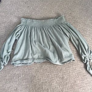 free people off the shoulder shirt